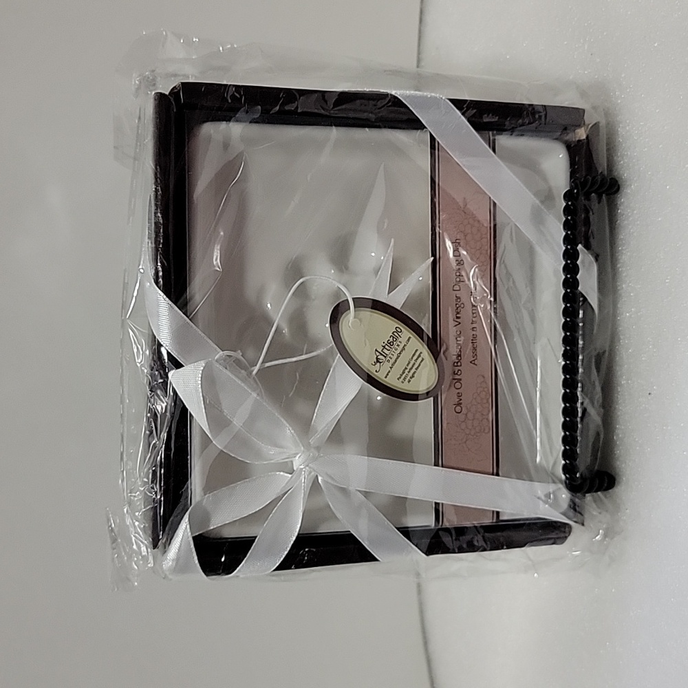 Artisano Design Olive Oil/Balsamic Vinegar Dipping Dish